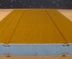 Wood effect composite panel for housing Outside grounds and furnitures in wood
Wood effect Sandwich Panel for outside grounds anf furnitures